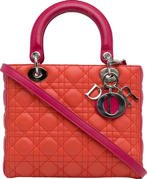 lady dior lunga|lady dior leather bag.